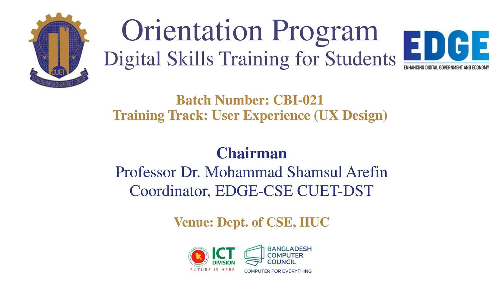 Orientation 2