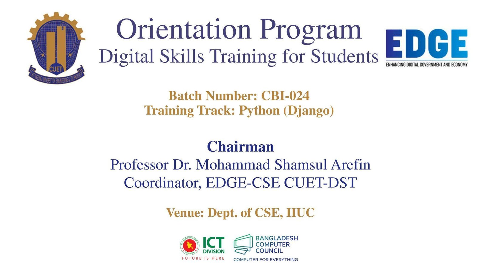 Orientation 2