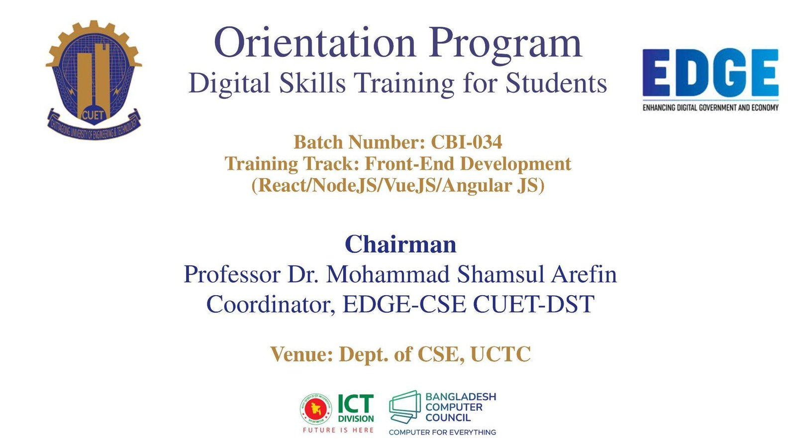 Orientation 2