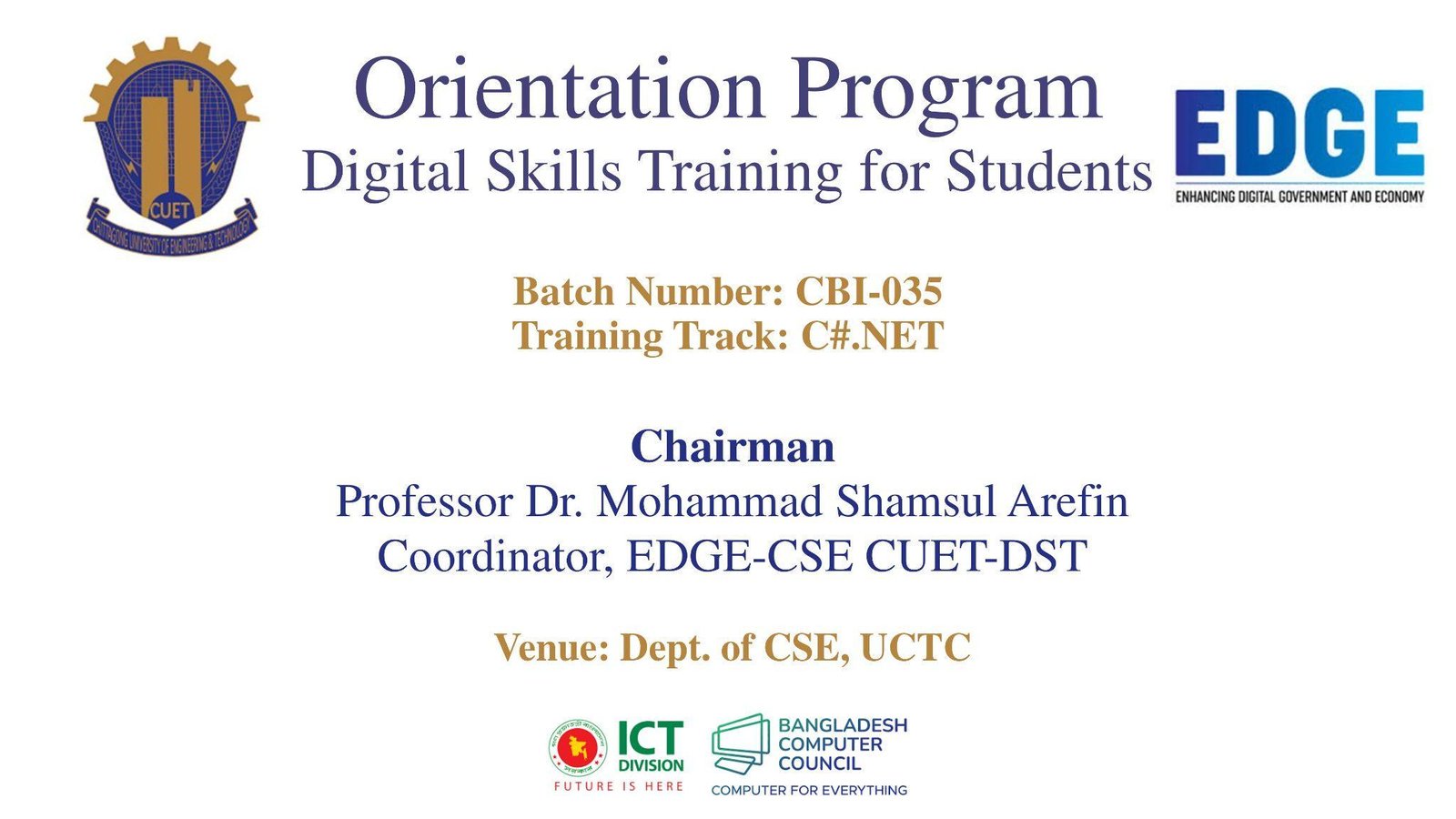 Orientation 2